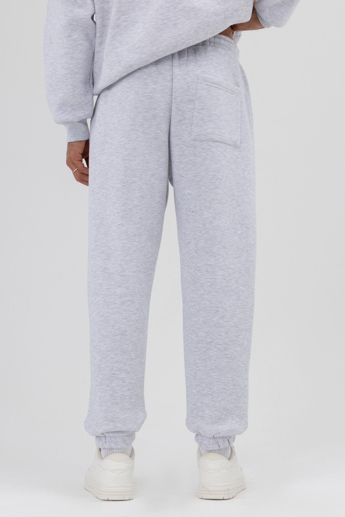 Basic Sweatpants with Elastic Cuffs