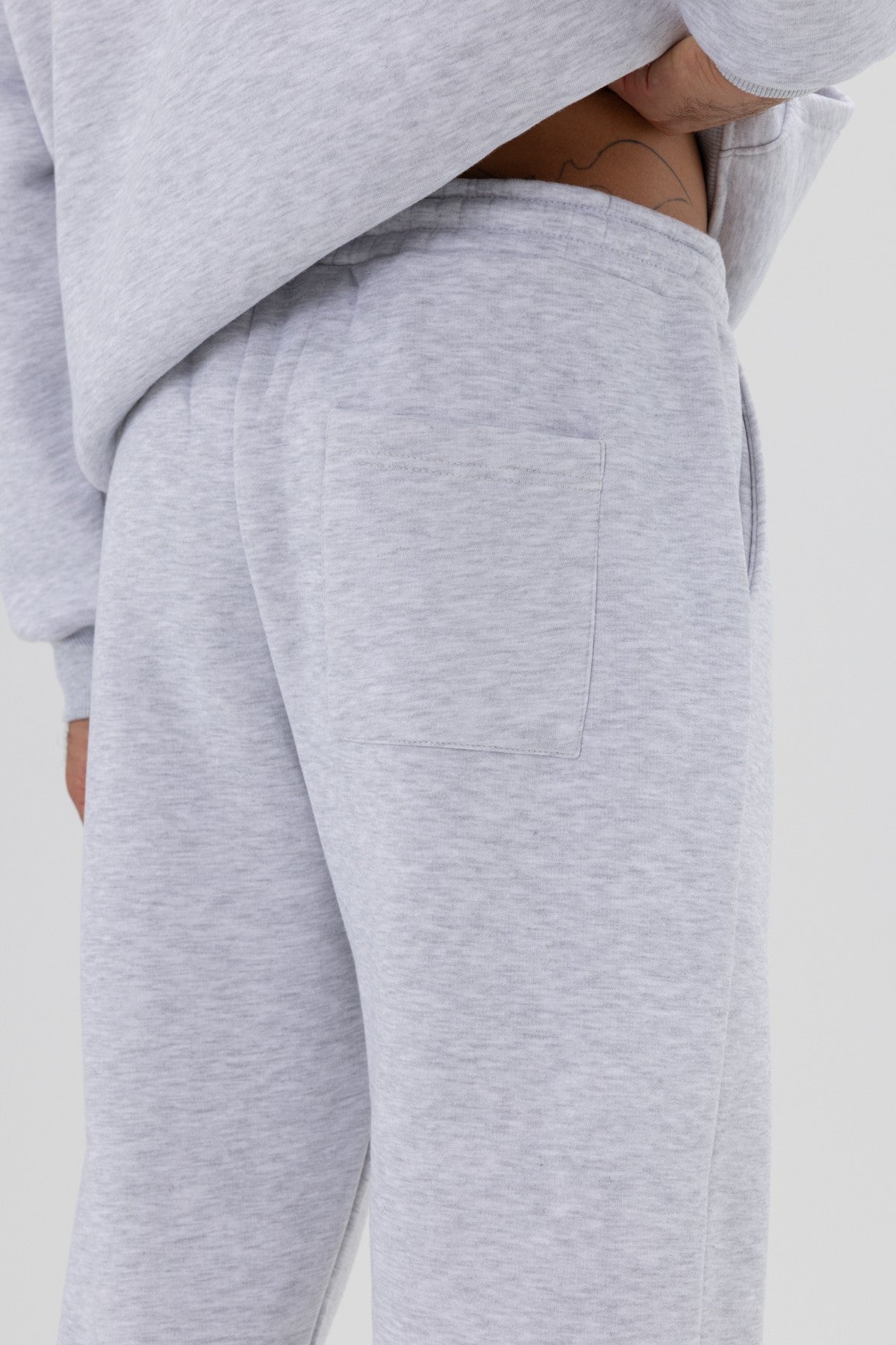 Basic Sweatpants with Elastic Cuffs