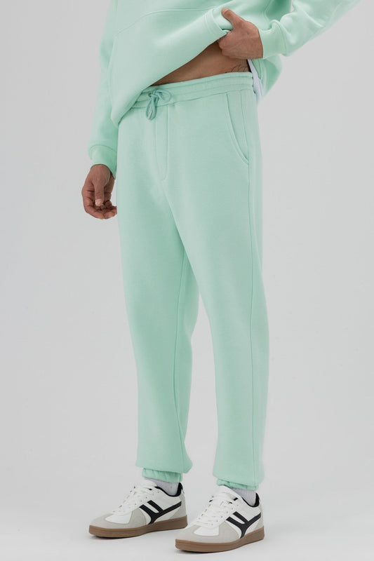 Basic Sweatpants with Elastic Cuffs