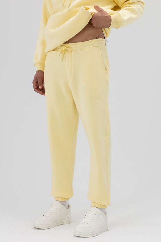Basic Sweatpants with Elastic Cuffs