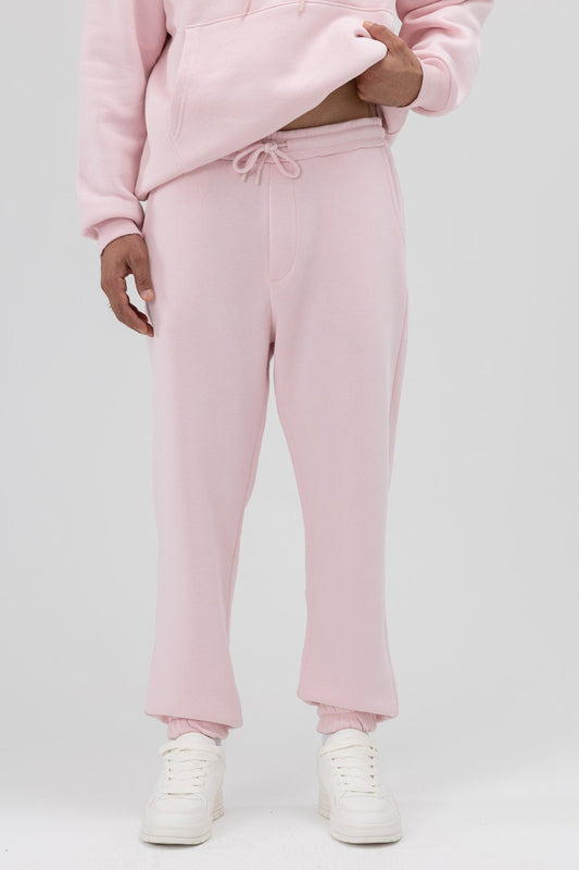 Basic Sweatpants with Elastic Cuffs