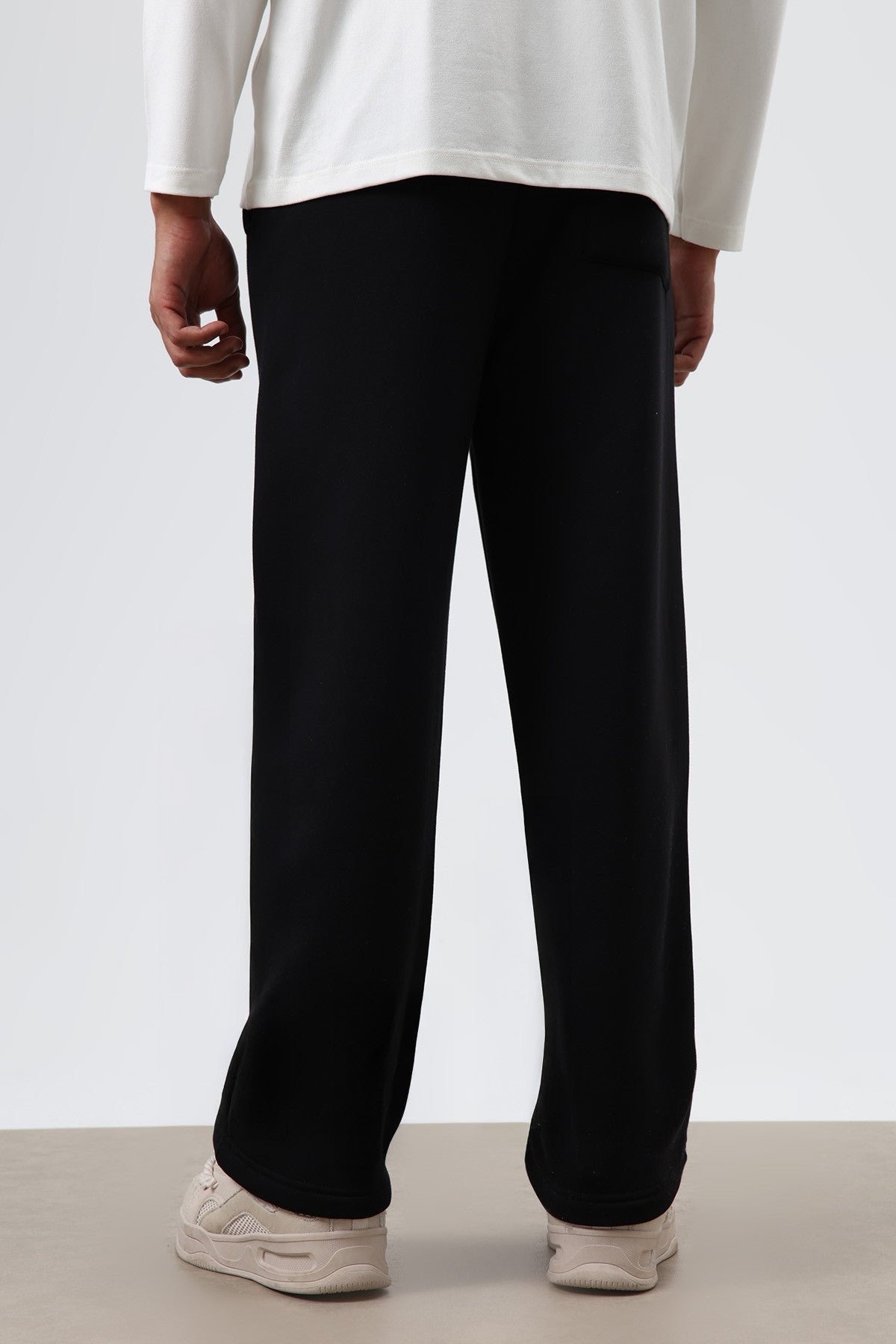Black Baggy Sweatpants (Machine Washable)
