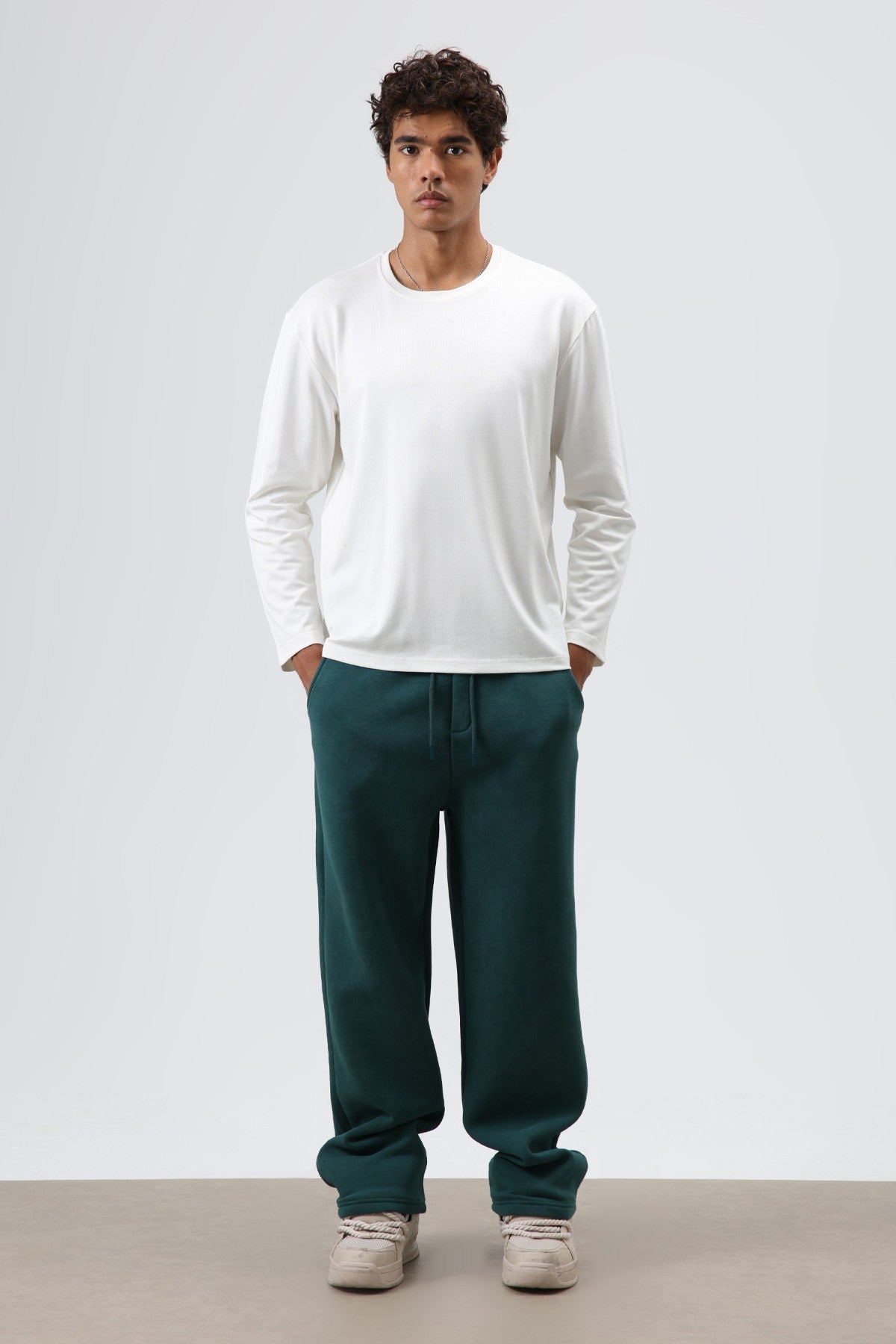 Pre-Washed Baggy Sweatpants