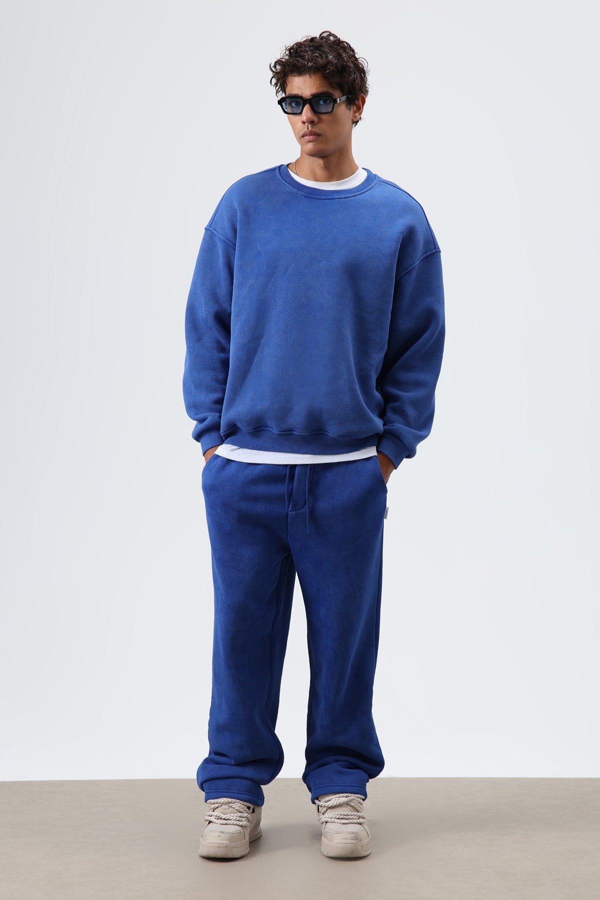 Pre-Washed Baggy Sweatpants