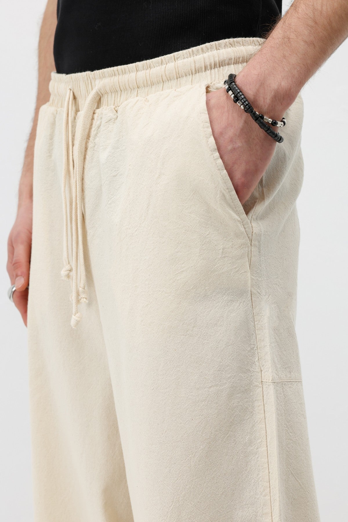Super Baggy-Fit Linen Pants