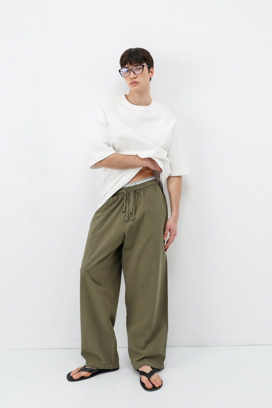 Super Baggy-Fit Linen Pants