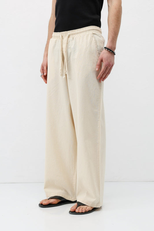 Super Baggy-Fit Linen Pants