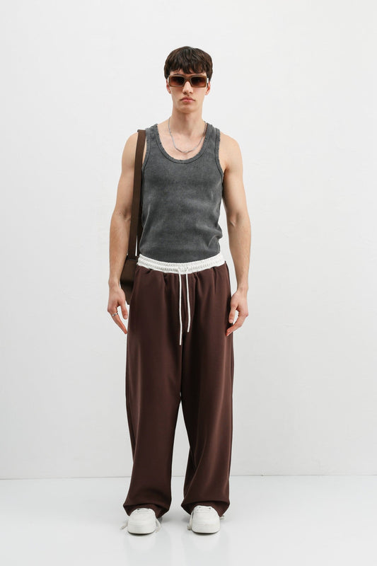 Baggy-Fit Sweatpants V80-41