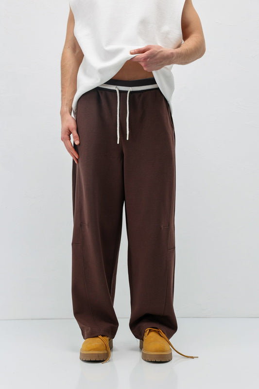 Drawstring Baggy-Fit Sweatpants