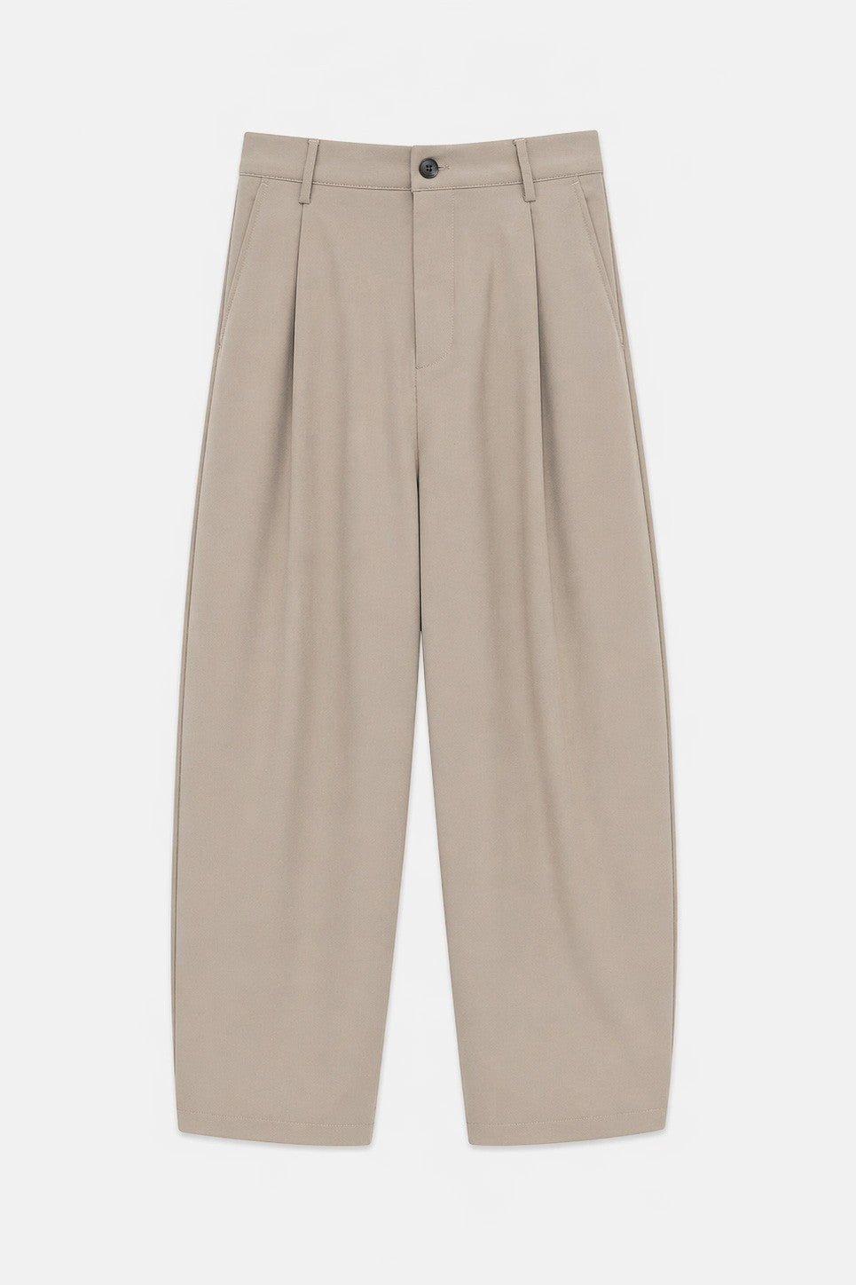 Super Baggy Fit Stretch Fabric Pants