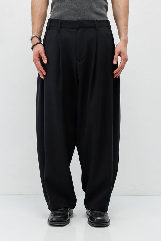 Barrel Fit Tailored Pants