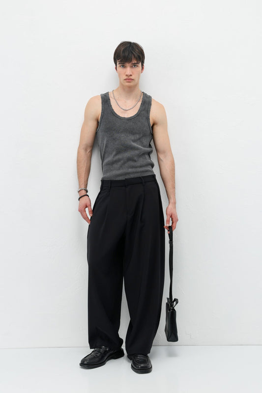 Barrel Fit Tailored Pants