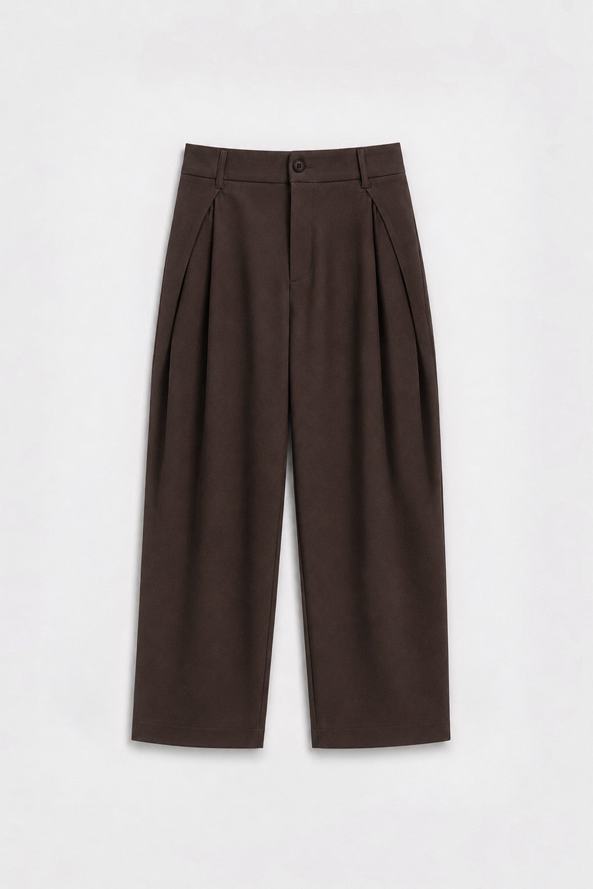 Barrel-Fit Cotton Pants