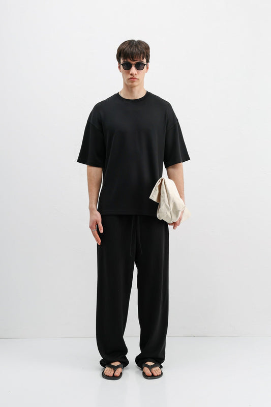 Baggy Sweatpants with Modal Blend