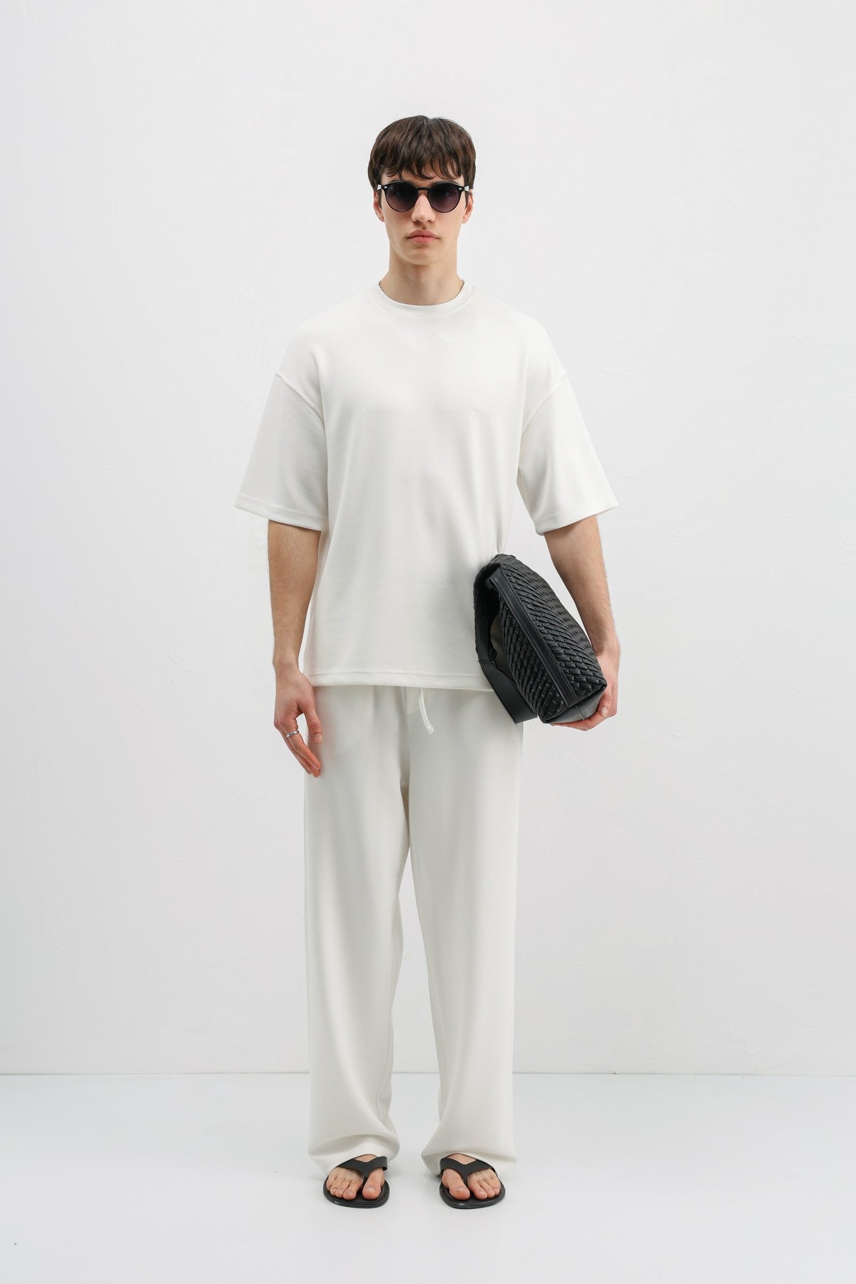 Baggy Sweatpants with Modal Blend