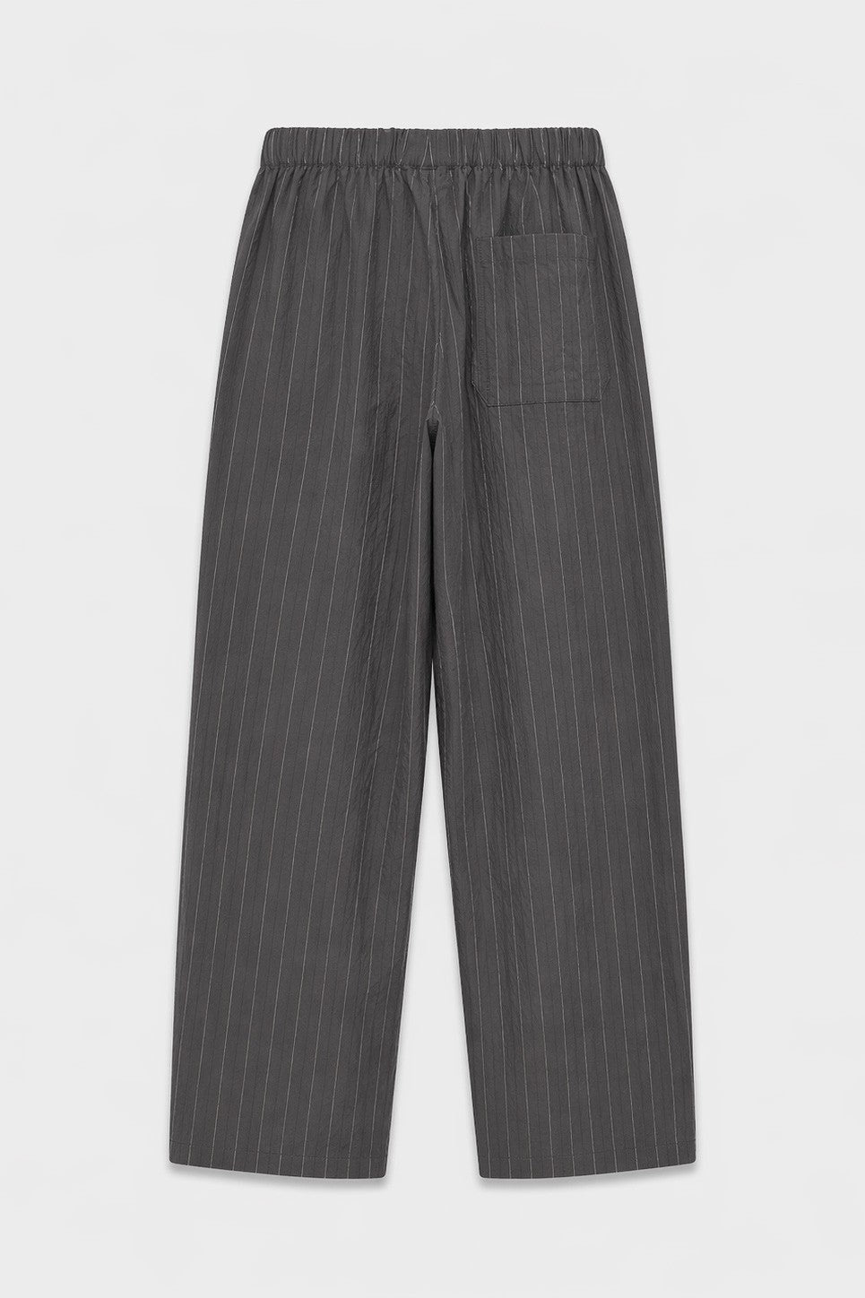 Striped Lyocell-Blend Relaxed-Fit Pants