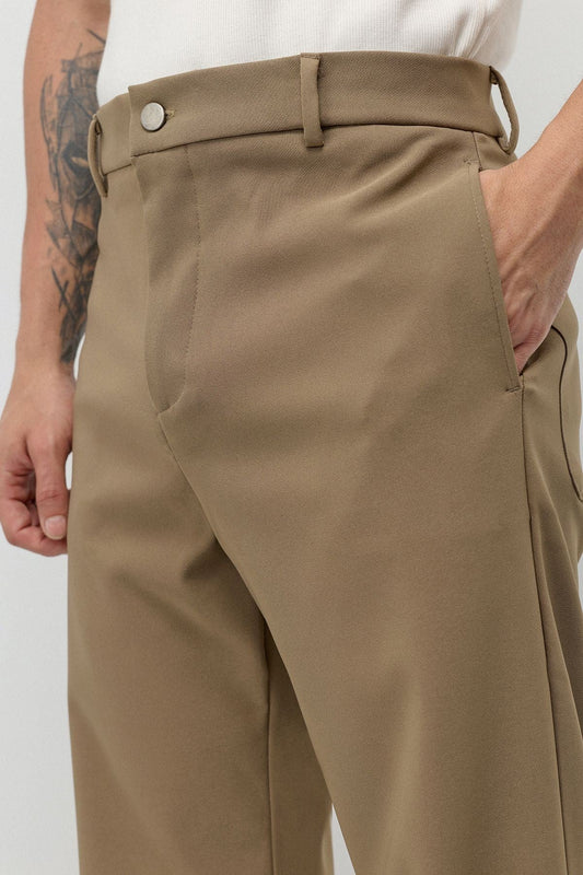 High-Waisted Flare-Fit Pants