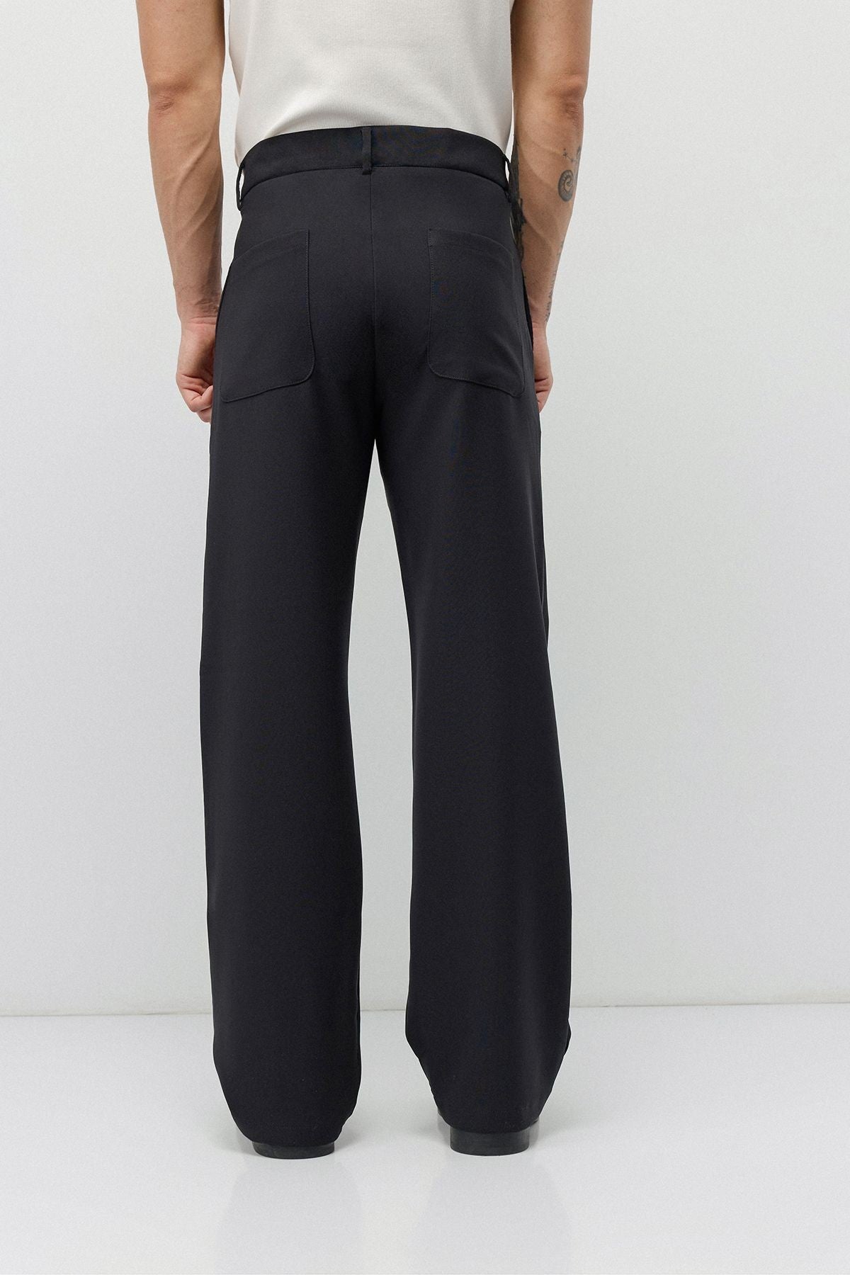High-Waisted Flare-Fit Pants