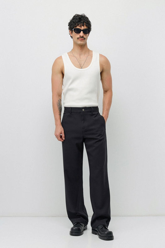 High-Waisted Flare-Fit Pants
