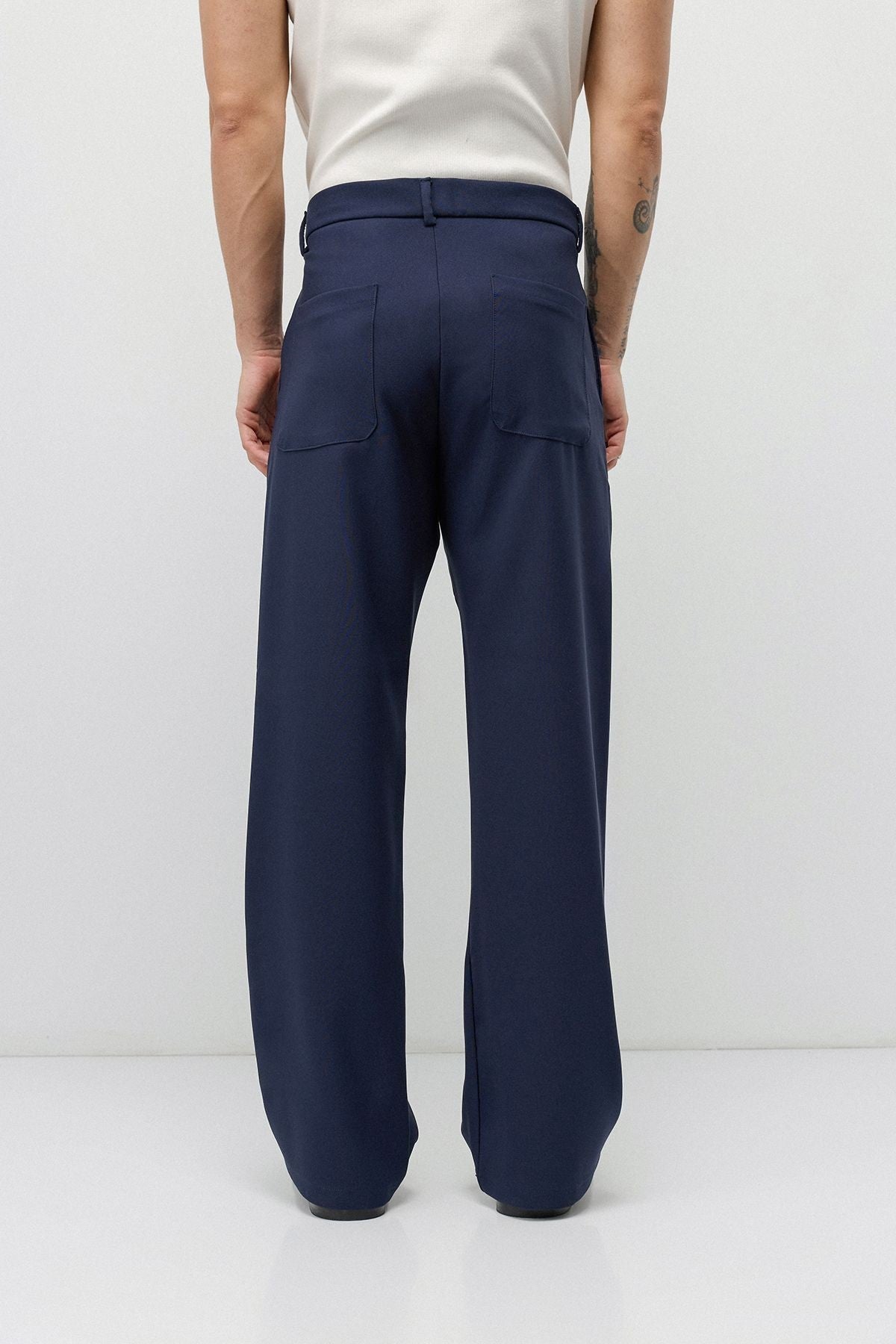 High-Waisted Flare-Fit Pants