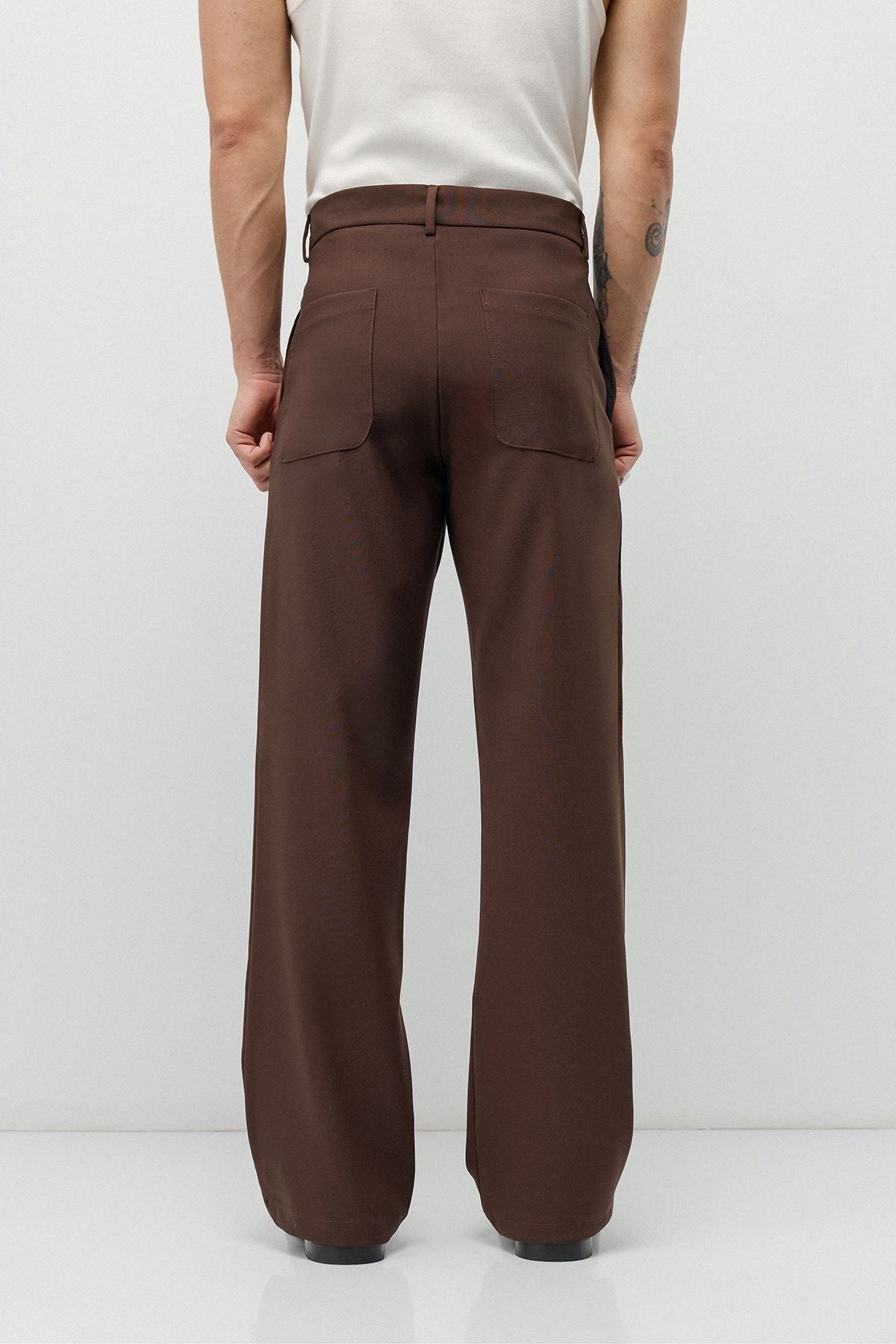 High-Waisted Flare-Fit Pants