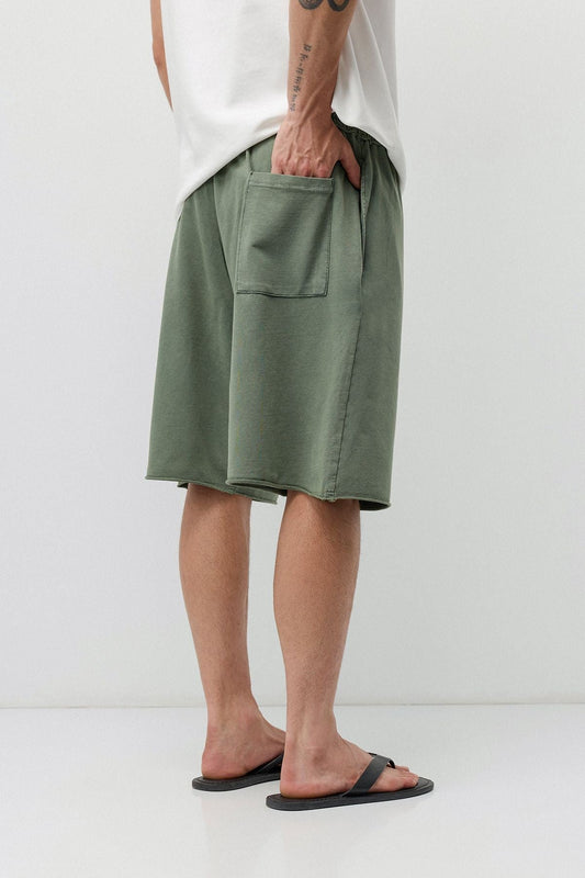 Oversized Washed Shorts