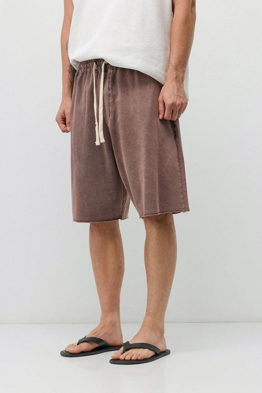 Oversized Washed Shorts