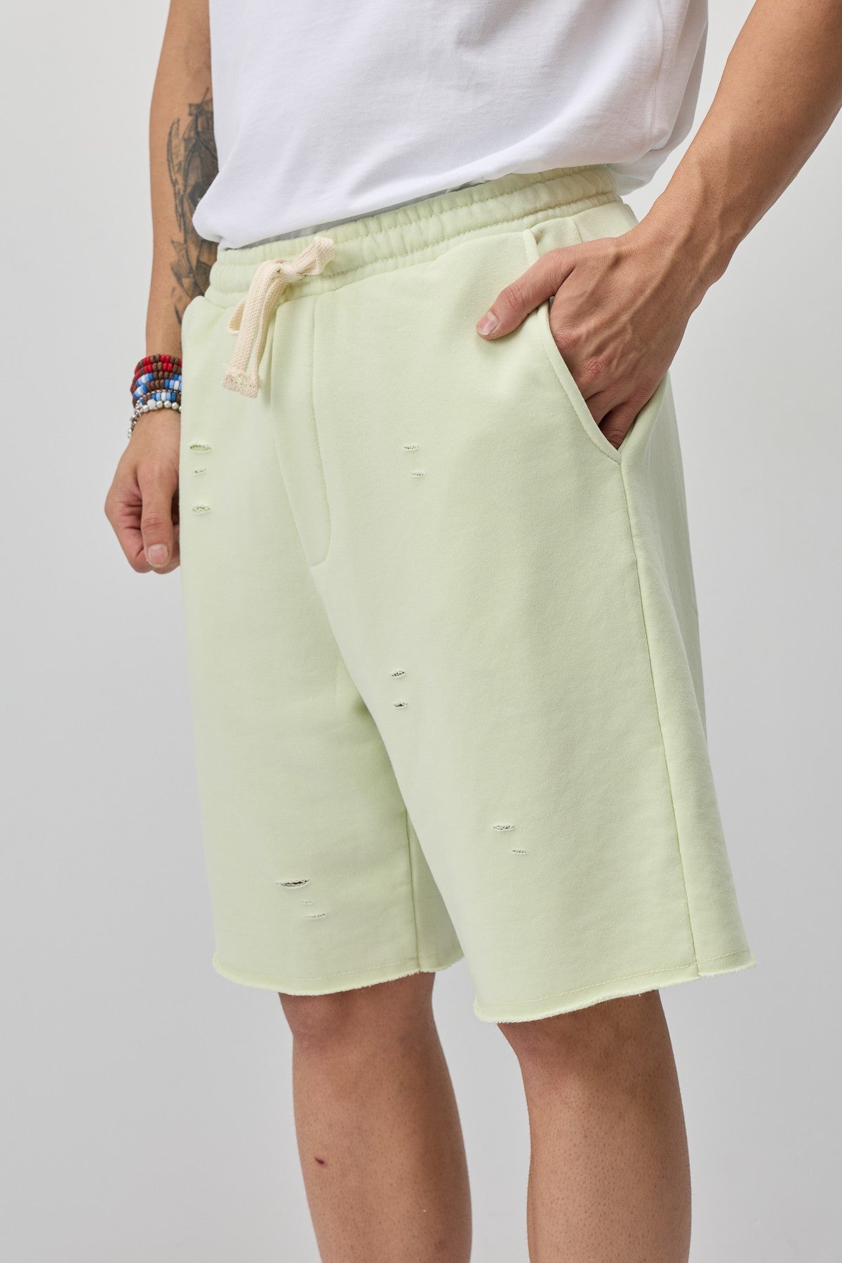 Loose-Fit Shorts with Drawstring