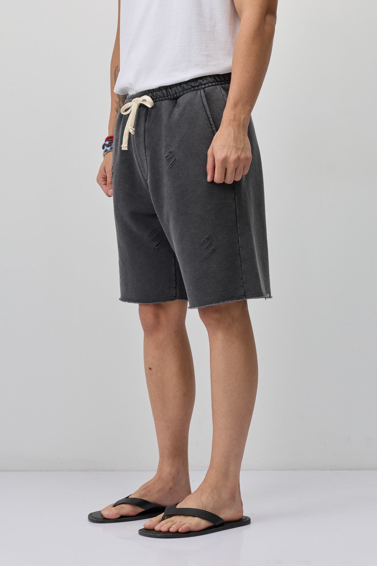 Loose-Fit Shorts with Drawstring