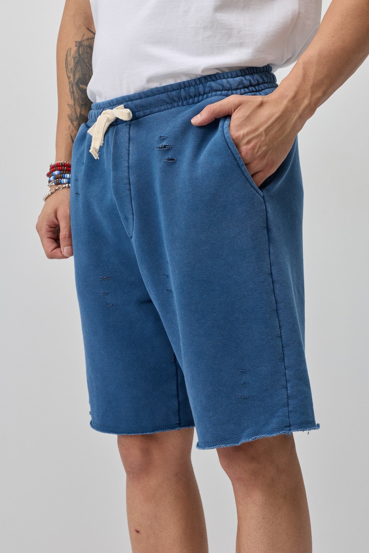 Loose-Fit Shorts with Drawstring