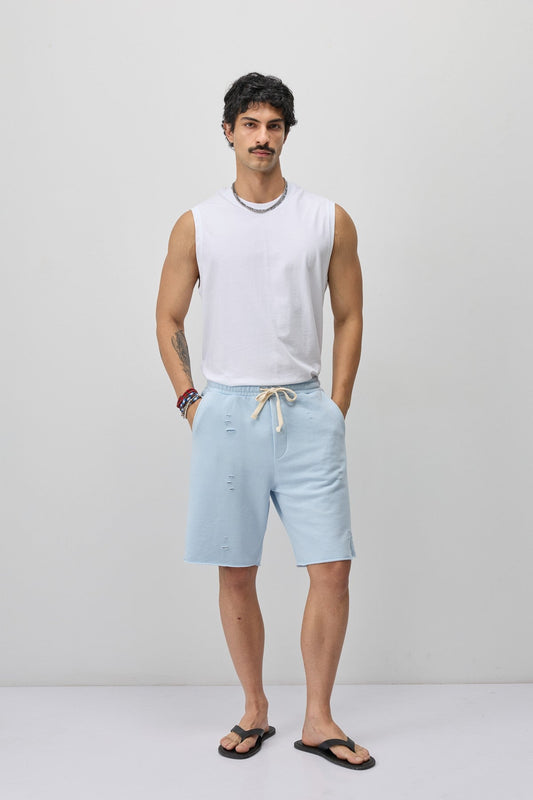 Loose-Fit Shorts with Drawstring