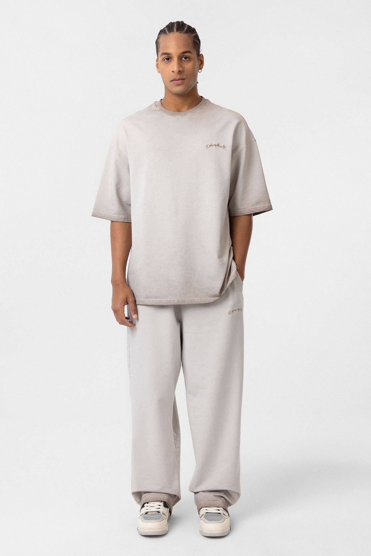 Machine-Washable Oversized Sweatsuit