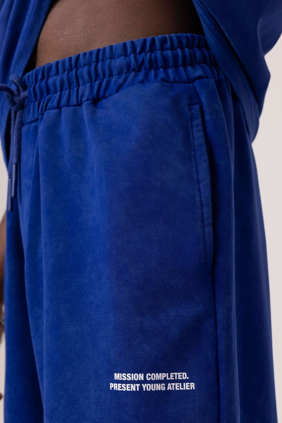 Oversized Sweatsuit Set with Back Print (Washed)