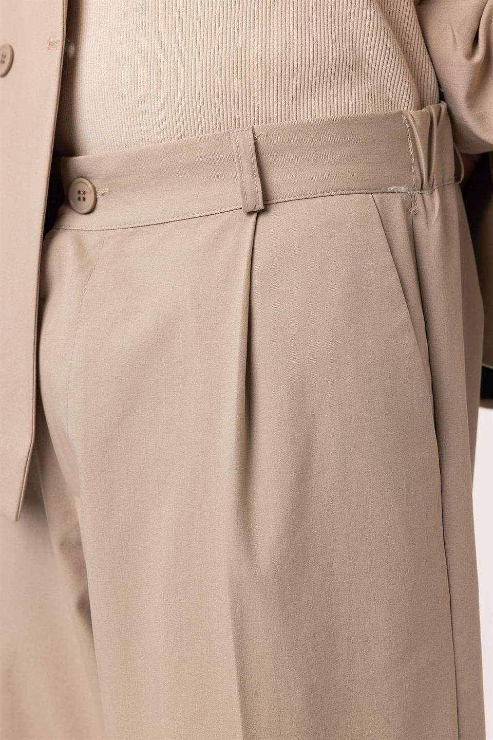 Single-Button Oversized Suit