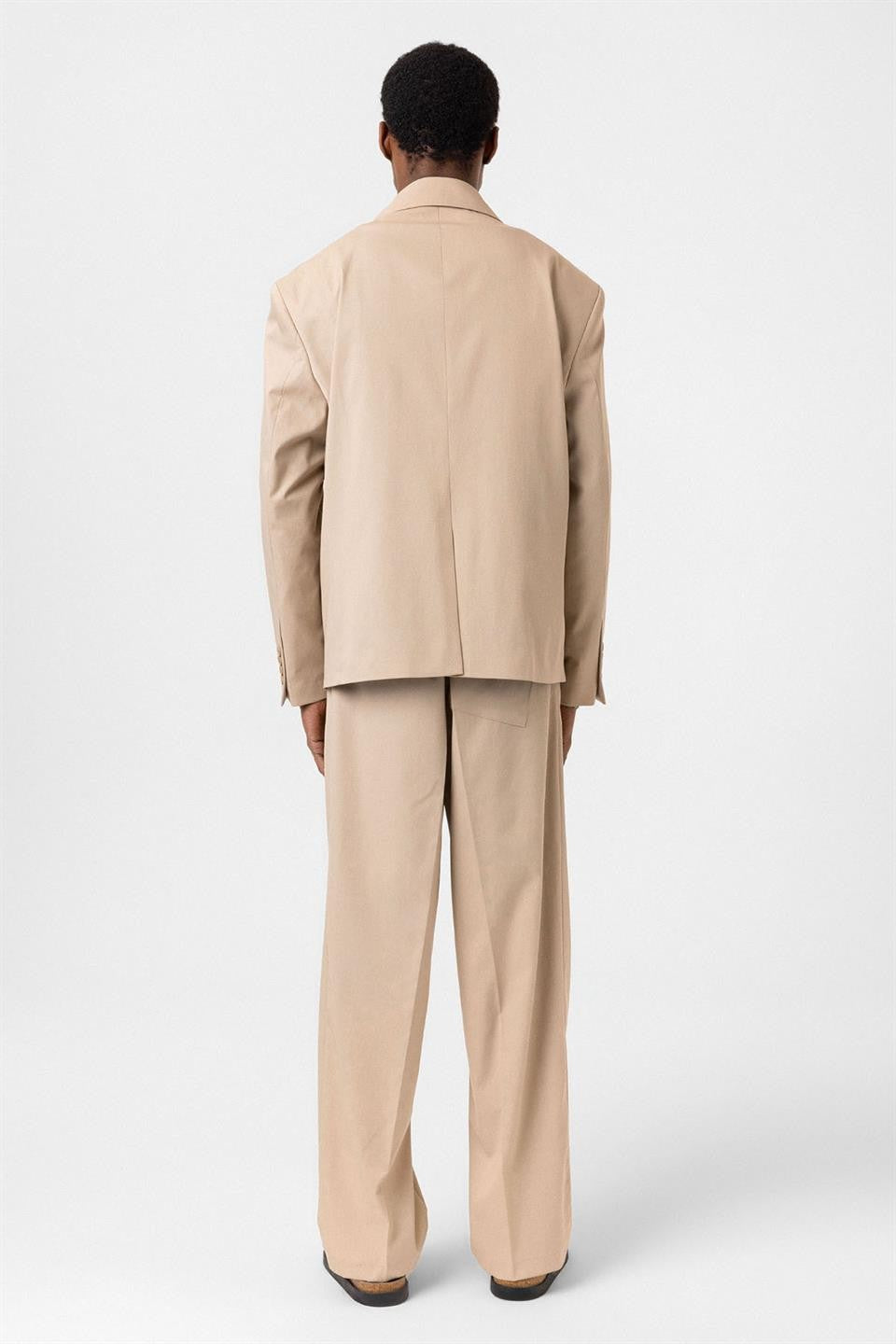 Single-Button Oversized Suit