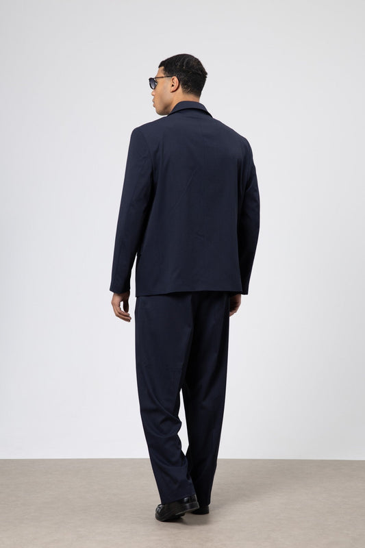 Oversized Belted Suit