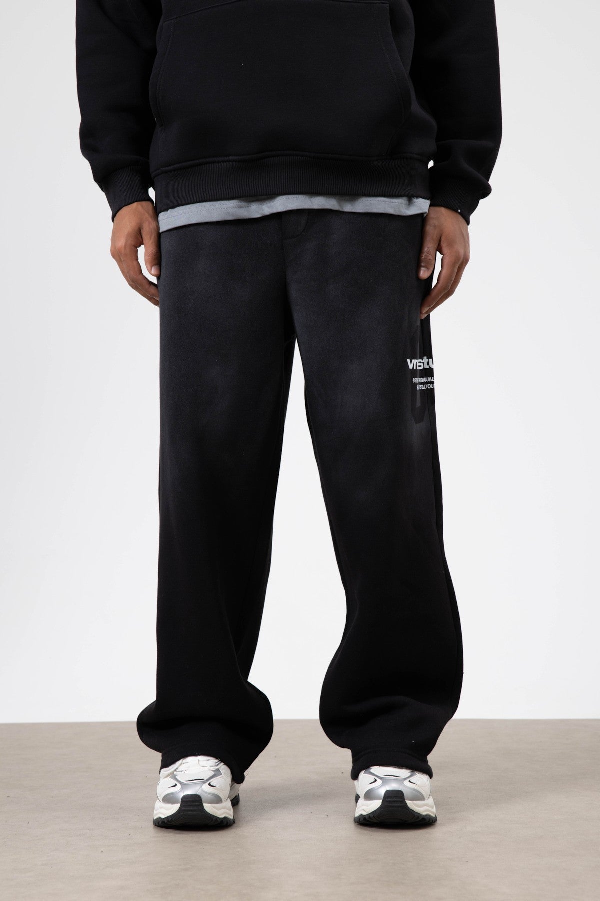 Oversized Printed Sweatsuit Set