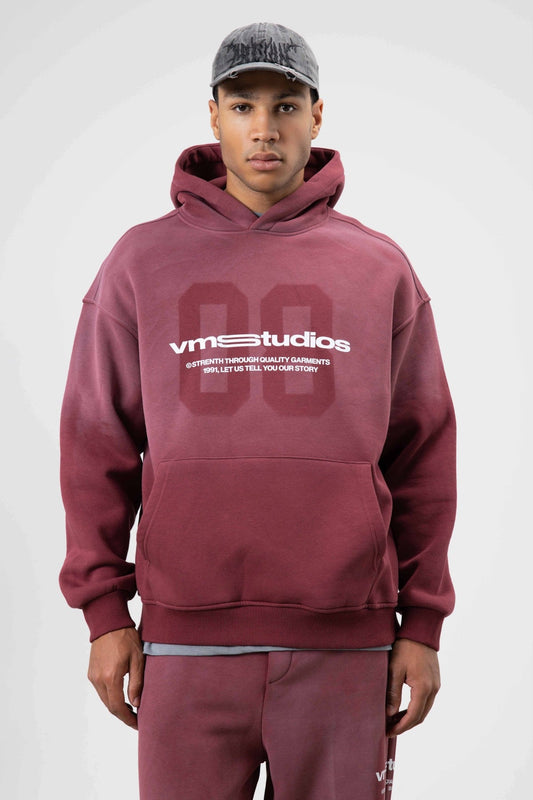 Oversized Printed Sweatsuit Set