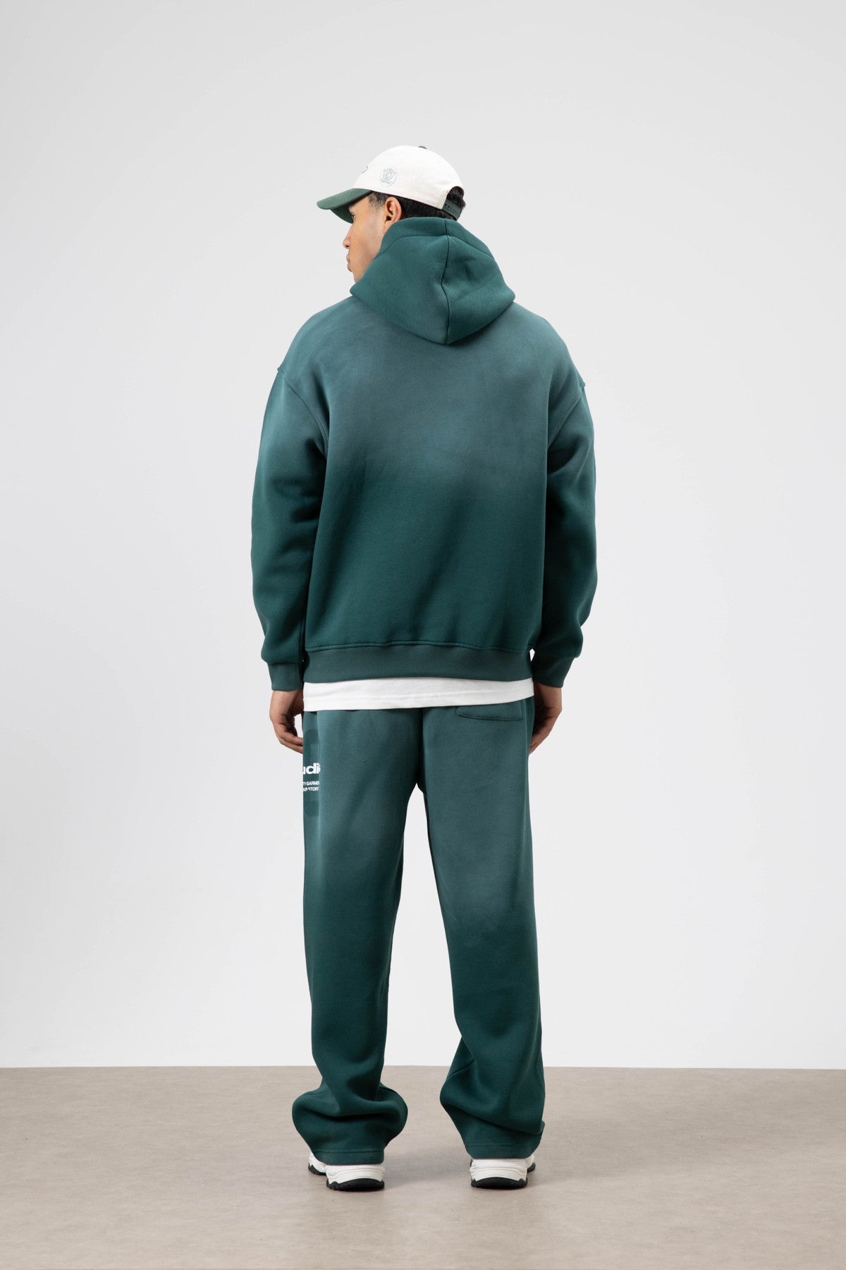 Oversized Printed Sweatsuit Set
