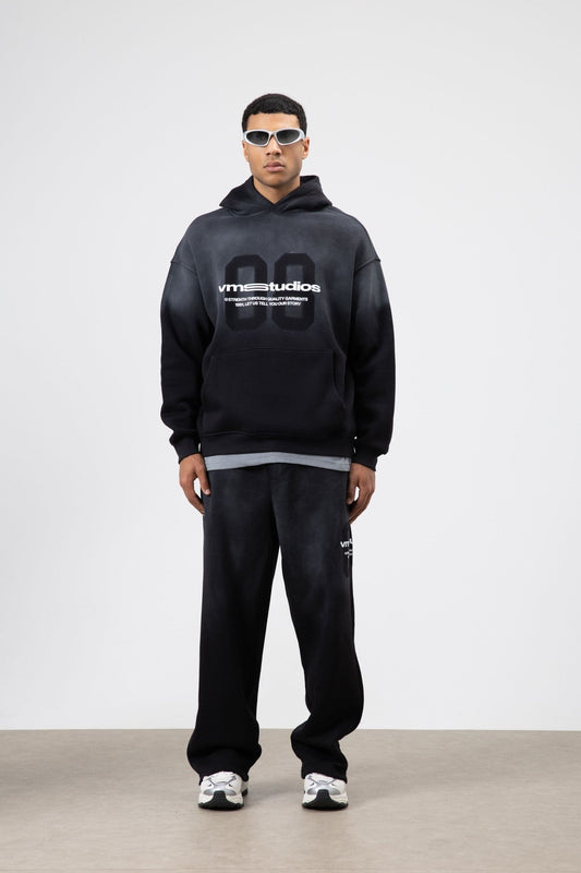 Oversized Printed Sweatsuit Set