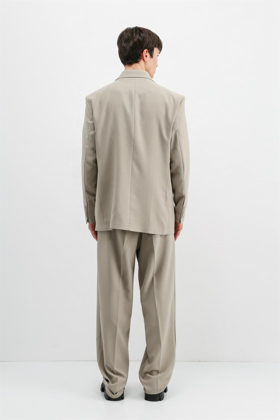 Oversized Double-Breasted Suit