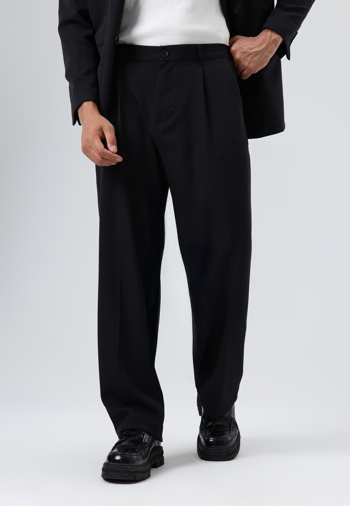 Oversized Double-Breasted Suit