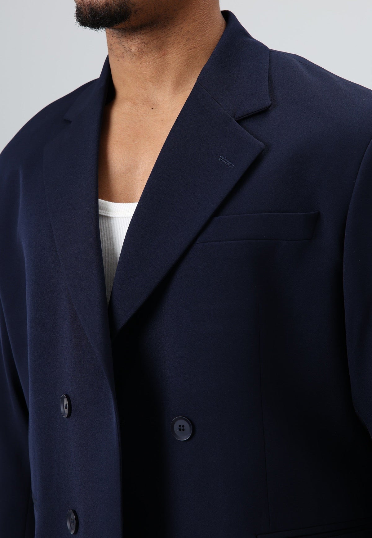 Oversized Double-Breasted Suit