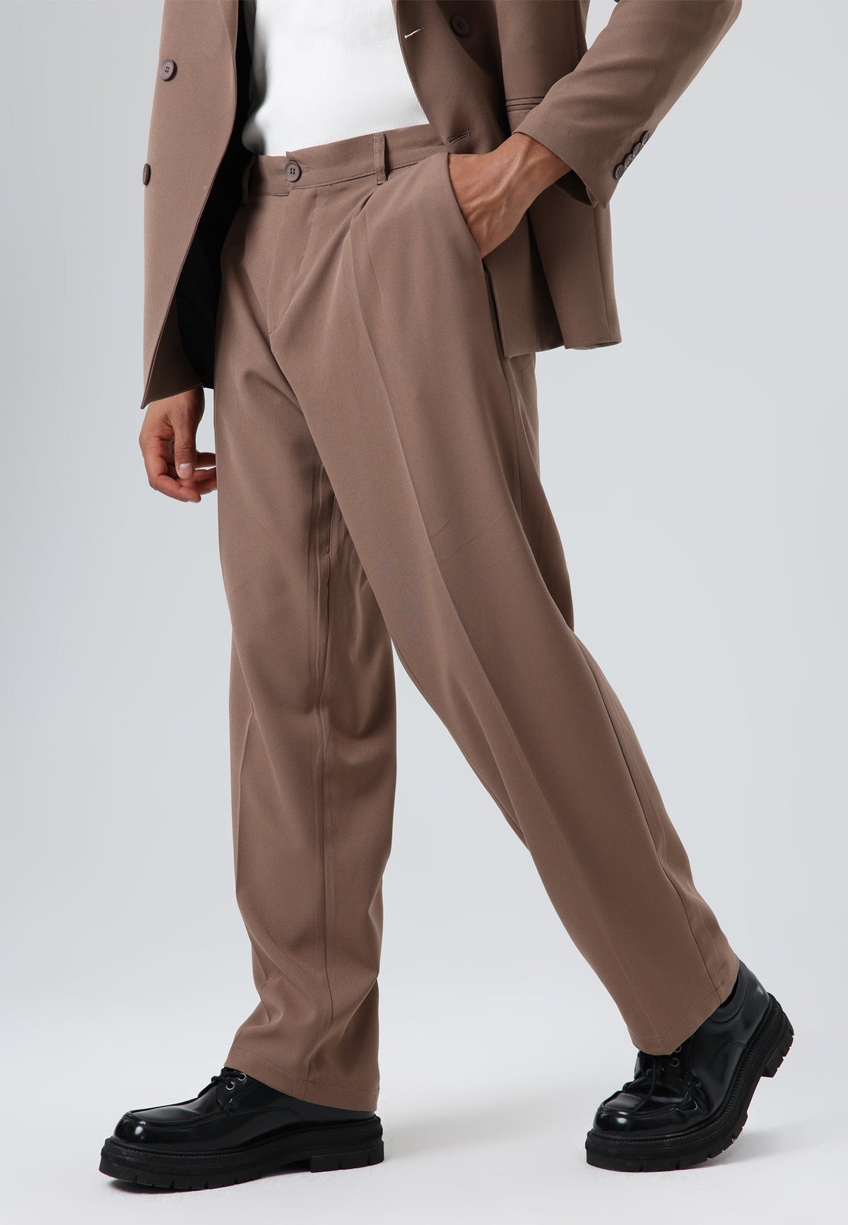 Oversized Double-Breasted Suit