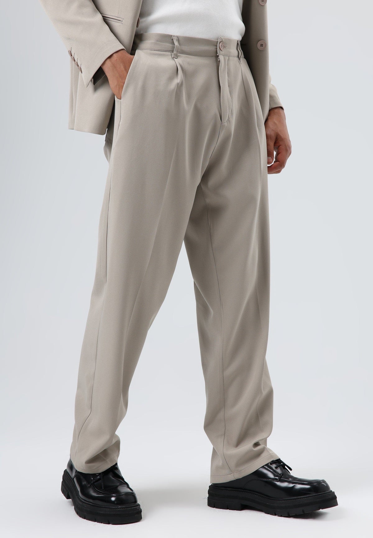 Oversized Double-Breasted Suit