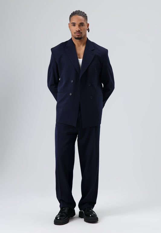 Oversized Double-Breasted Suit