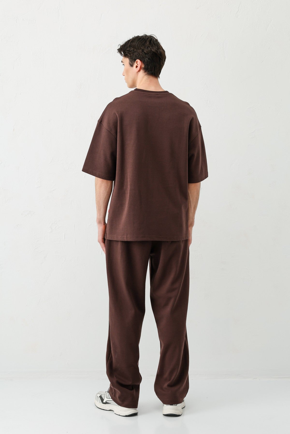 Oversized Champ-Printed Sweatsuit Set