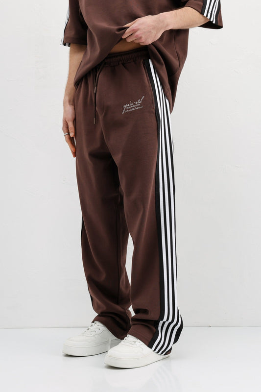 Oversized Printed Sweatsuit Set