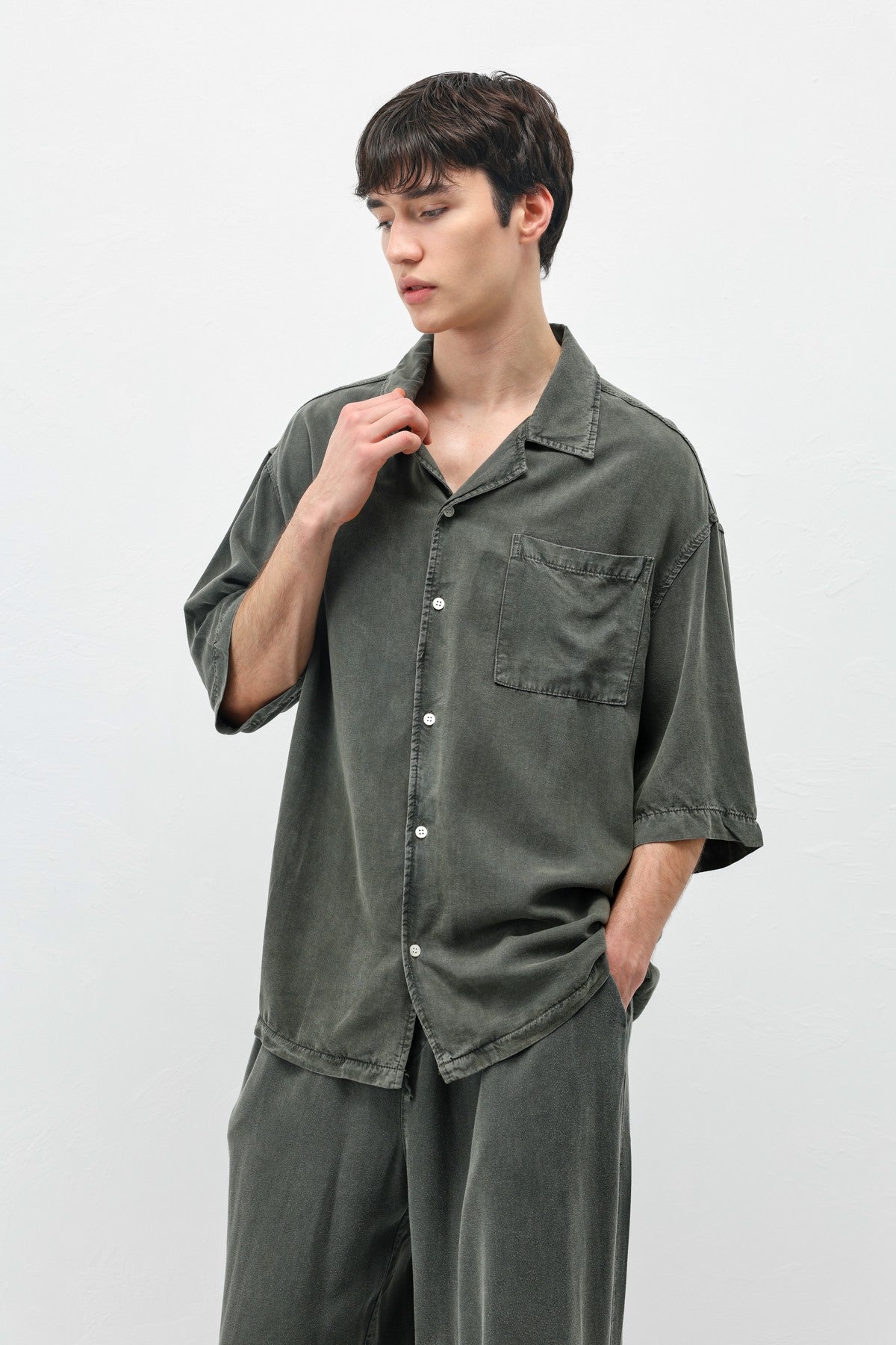 Lyocell Fabric Washable Two-Piece Set