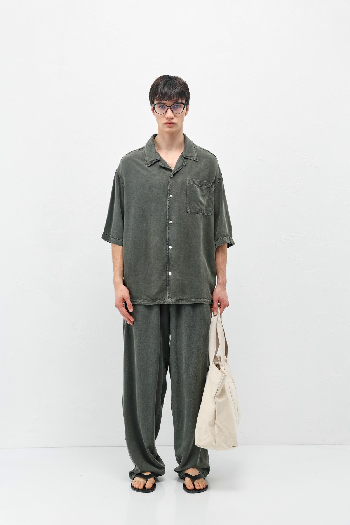 Lyocell Fabric Washable Two-Piece Set